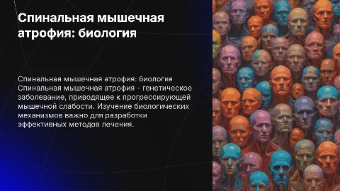 спинальная мышечная атрофия в биологии