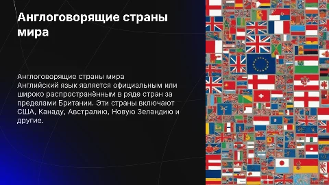 англоговорящие страны кроме британии