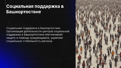 Организация деятельности республиканских центров социальной поддержки