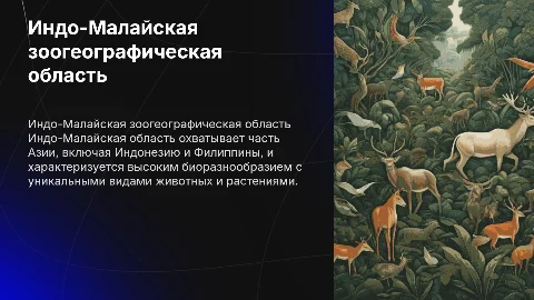 Индо-Малайская зоогеографическая область