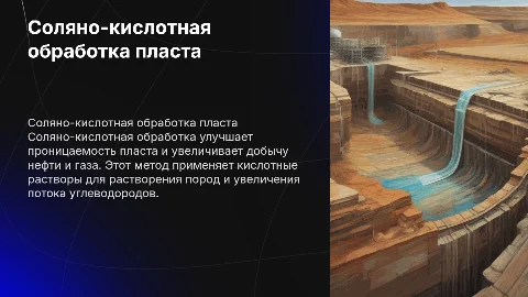 соляно кислотная обработка при забойной зоны пласта