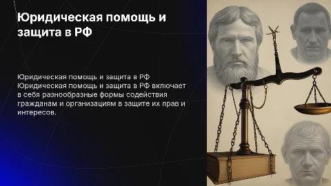 Юридическая помощь и защита в РФ: формы и значение