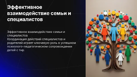 Координация взаимодействия специалистов и родителей в сопровождении