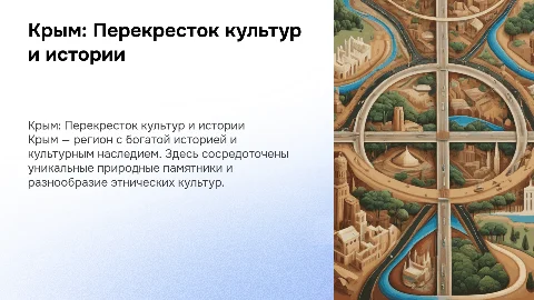 презентацию про любой субъект Российской Федерации Крым