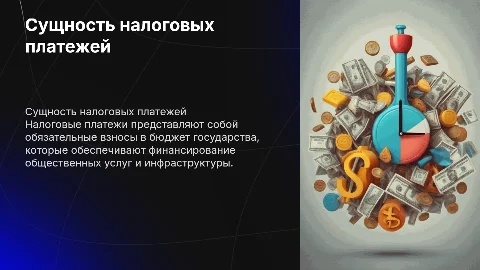 Сущность налоговых платежей