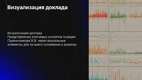 Визуализация доклада к позиции Пшеничникова В.В