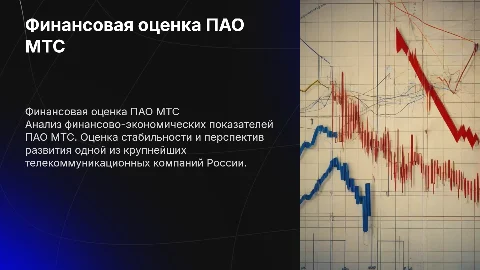 Финансово - экономическая оценка пао мтс