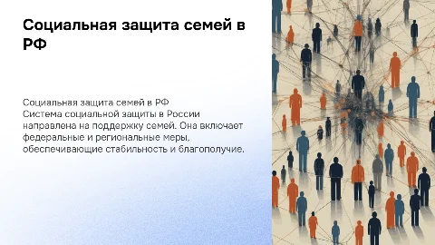 Государственная и региональная система социальной защиты семей