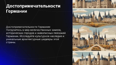 Достопримечательности Германии