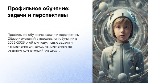 Профильное обучение в 2025-2026 учебном году: задачи и перспективы