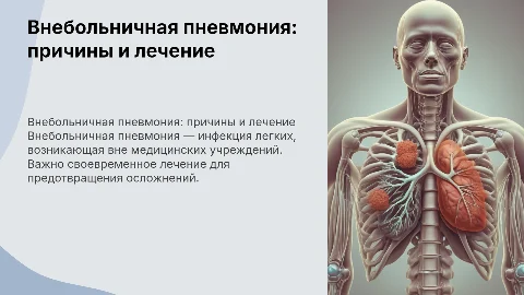 внебольничная пневмония