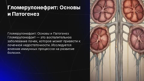 Гломерулонефрит