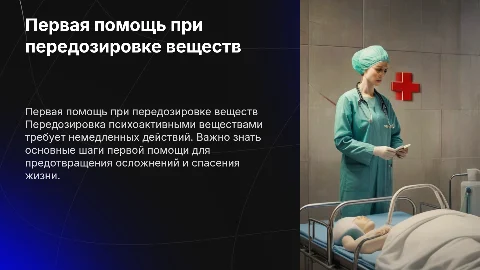 Первая медицинская помощь при передозировке веществ