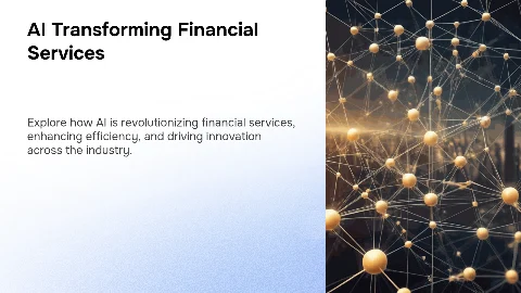 Artificial Intelligence in Financial Services
