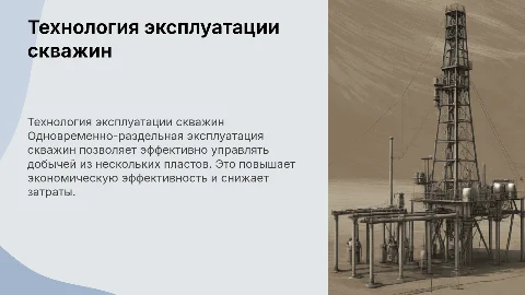 Технология одновременно-раздельной эксплуатации скважин