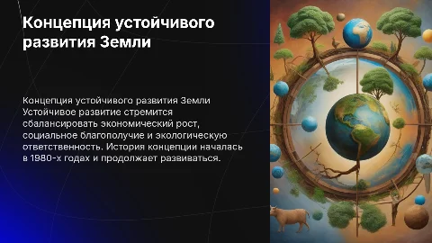 Концепция устойчивого развития Земли: история и критика