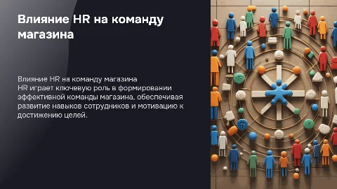Влияние hr на команду магазина