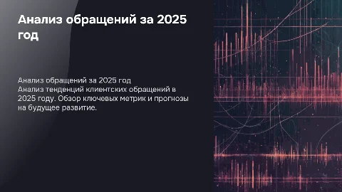 Анализ обращений 2025