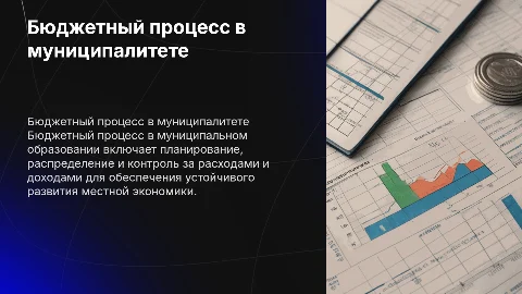 Бюджетный процесс в муниципальном образовании