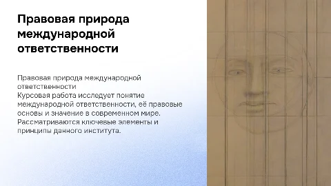 Правовая природа института международной ответственности