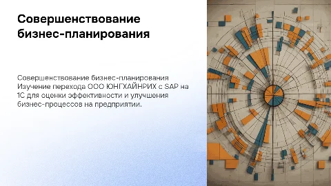 Совершенствование бизнес-планирования на предприятии