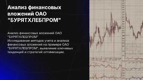 Учет и анализ финансовых вложений ОАО "БУРЯТХЛЕБПРОМ"