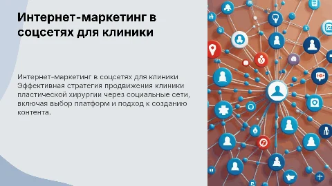 Стратегия Интернет-маркетинга для соцсетей клиники