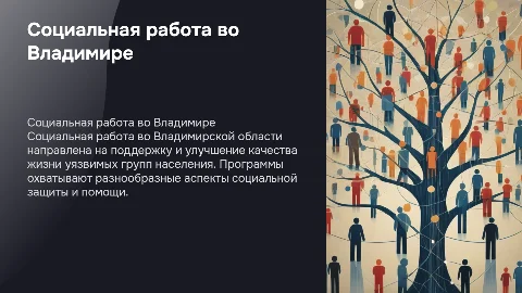 Социальная работа во Владимирской области