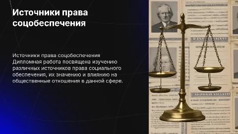 Защита дипломной работы по теме источники права социального обеспечения