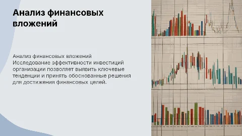 Анализ финансовых вложений организации