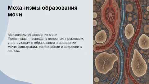 Регуляция мочеобразования: механизмы и процессы