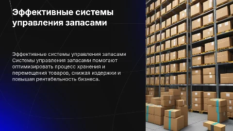 Системы управления запасами