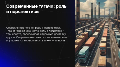 Тягачи