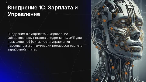 ВНЕДРЕНИЕ 1С ЗУП