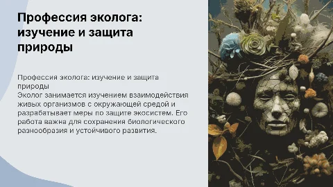 профессия эколога