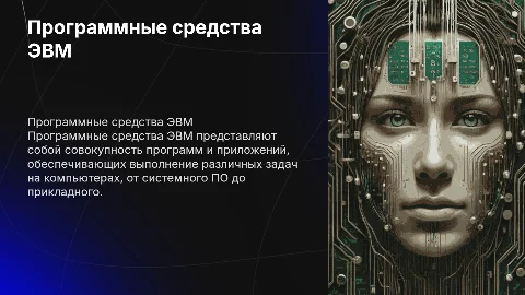 Программные средства эвм