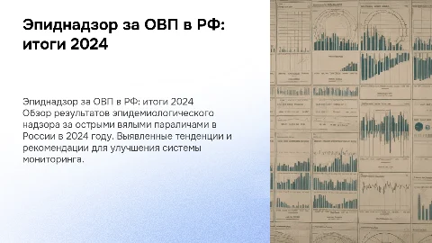 Эпидемиологический надзор за острыми вялыми параличами в РФ