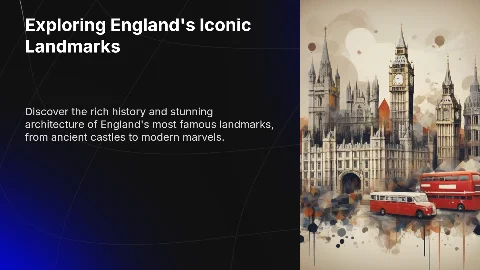 The Main Sightseeings of England
