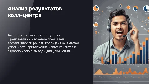 Результаты работы колл-центра по привлечению клиентов