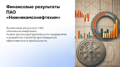 Оценка финансовых результатов ПАО «Нижнекамскнефтехим»