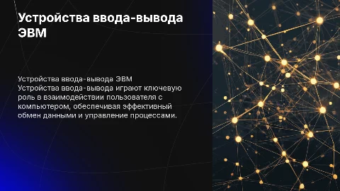 Устройство ввода-выводы ЭВМ