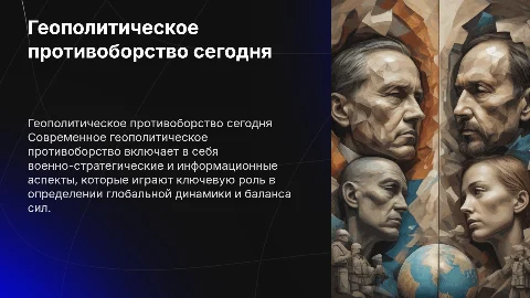 Военно-стратегический и информационный компонент противоборства