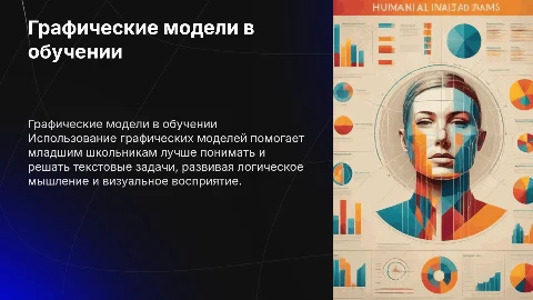 Обучение решению текстовых задач через графические модели