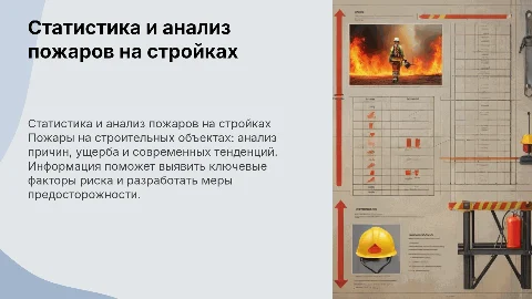 Статистика пожаров на строительных объектах: причины и последствия
