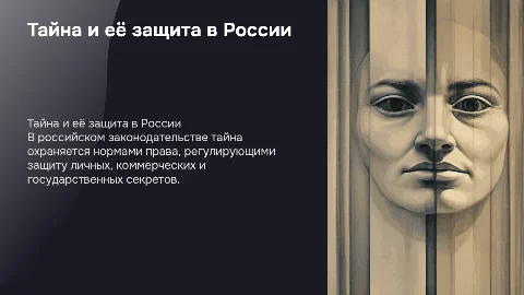 Понятие тайны в российском законодательстве