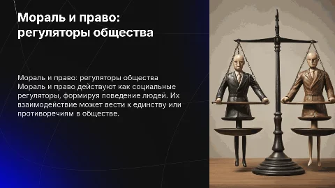 мораль и право как социальные регуляторы единство и противоречия