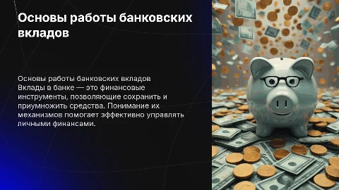 Как работают вклады в банке