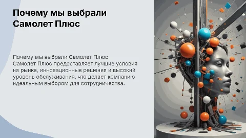 Почему вы выбрали компанию Самолет Плюс
