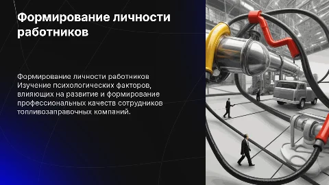 Психологические особенности формирования личности работников