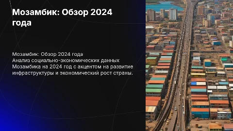 Мозамбик данные на 2024 год